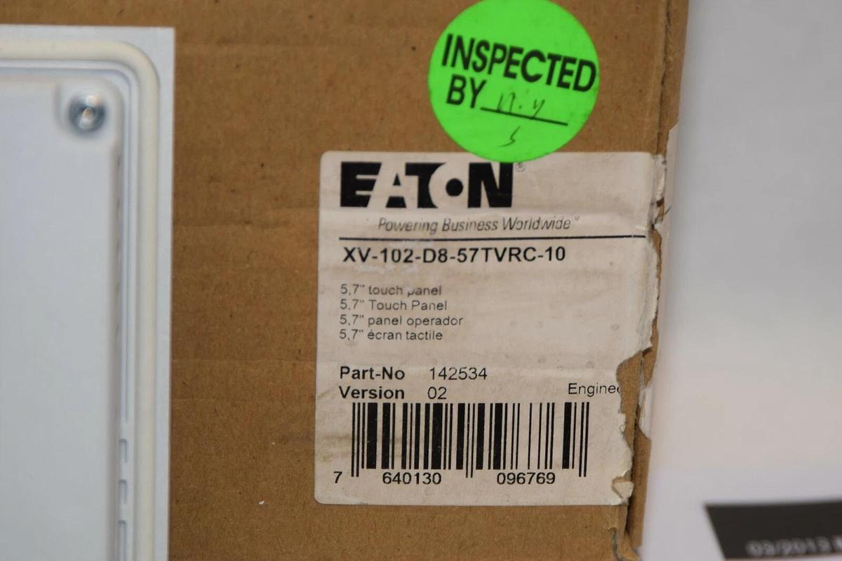 (New) EATON 5.7" Touch Panel  XV-102-E8-57TVRC-10  XV-102-E8-57TVRC-10