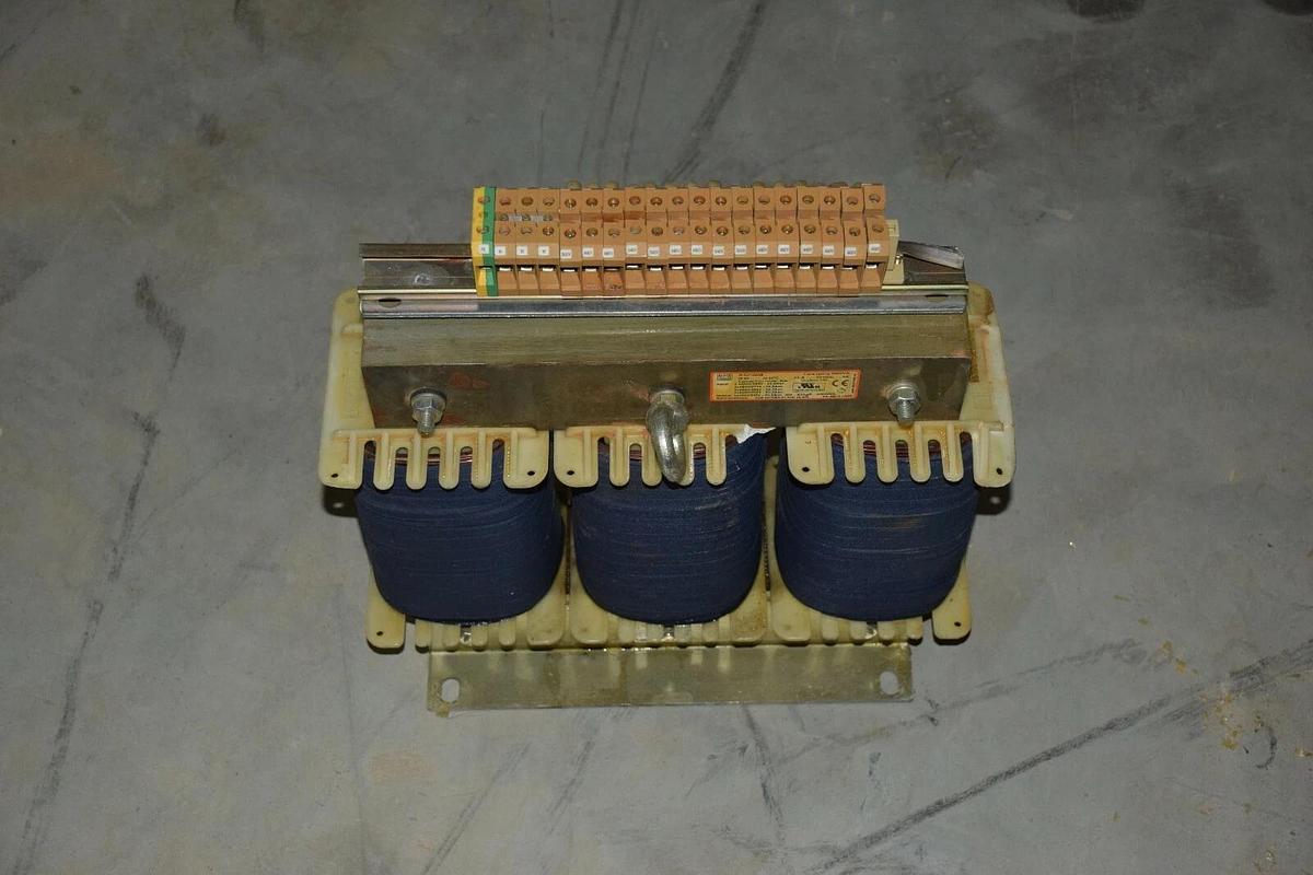 Used Block Transformer B0210039 9KVA Core 480V/277V  400V/230V 45KVA Autotransformer