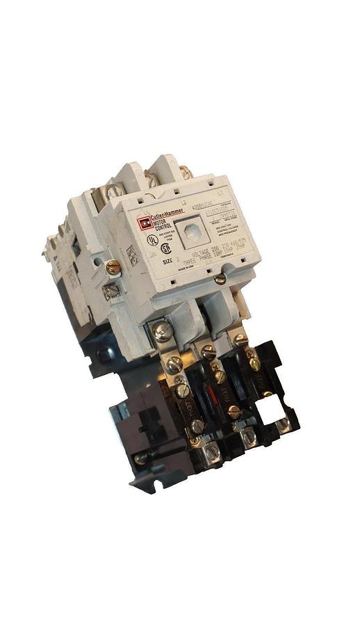 Cutler-Hammer CH Starter Motor Control Size Sz 2 A200M2CAC 120v coil 3ph