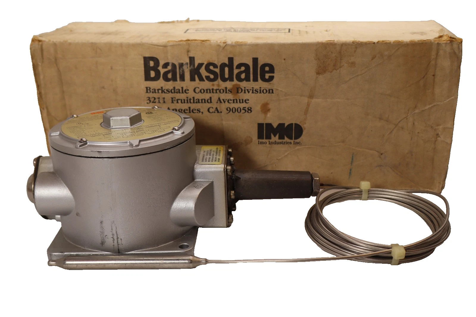 Barksdale T1X-H153S-12 10A 125V Gold Line Temperature Switch (New)