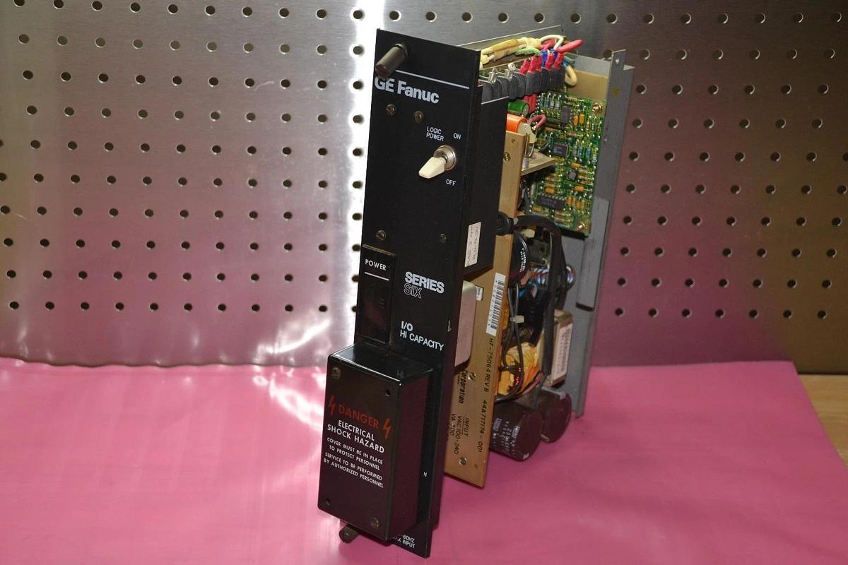 Used GE FANUC IC600 PM503K IC600PM503K SER 6 I/O HI CAPACITY POWER SUPPLY PROCESSOR