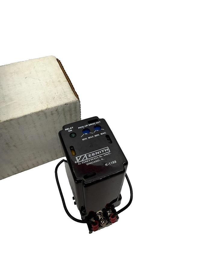 ZENITH Controls, K-1188 ARSM-4 K1188 Solid State Voltage Sensor Relay 480v (New)