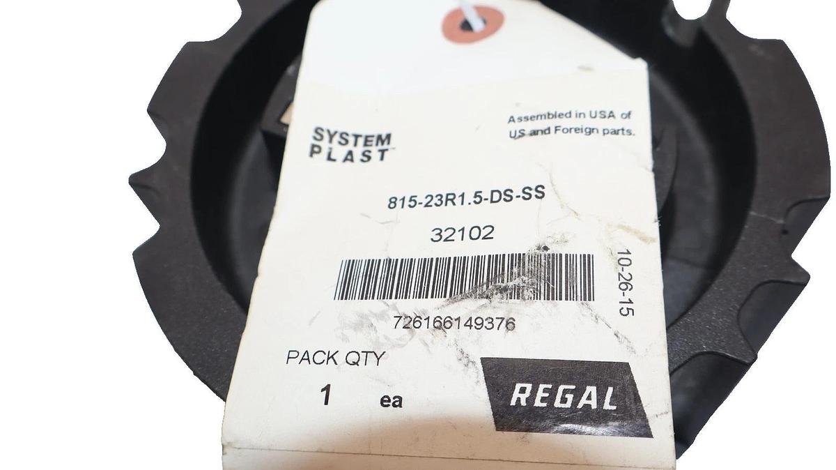 System Plast / Rex 815-23R1.5-DS-SS , 815-23T-TT 2-Piece Molded Sprocket (New)