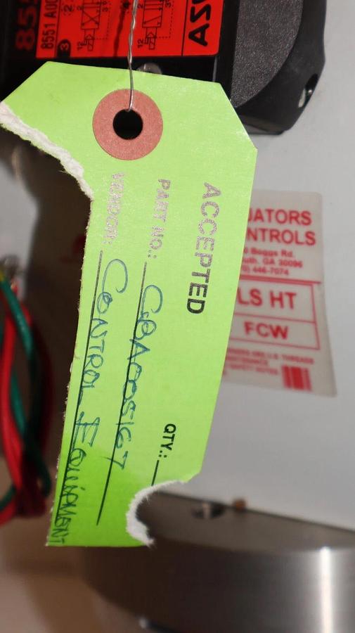 (NEW) UNITORQ M-148 DA/DLS HT Actuator W/Valve B8L1-SW-STD & 8551 A001 MS size 1