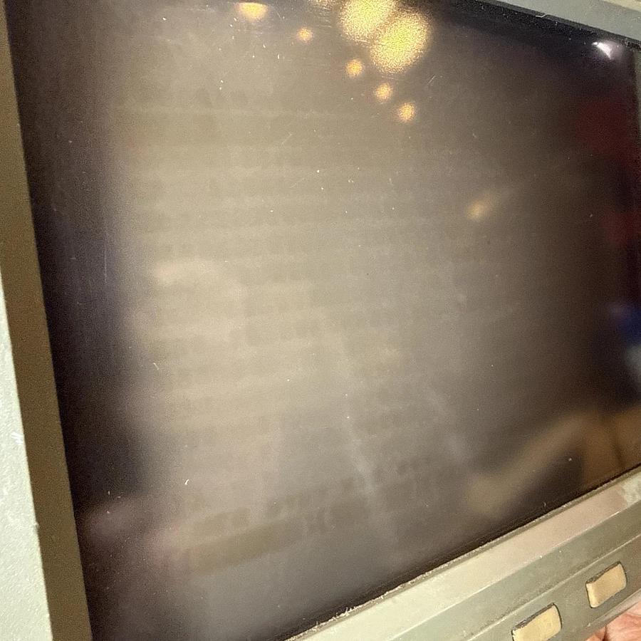 Used FANUC 9" CRT/MDI Unit Control Panel A61L-0001-0093 9ETY22 , A02B-0120-C051/MA