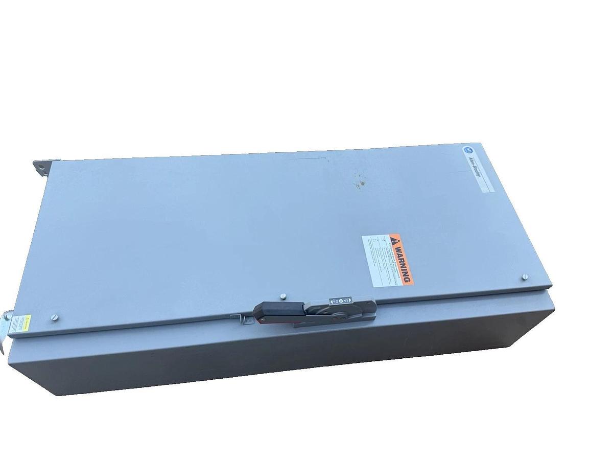 Used ALLEN BRADLEY 400 Amp 1494G-FF3J6  AL-208 Enclosed Switch Disconnect 600VAC 400A