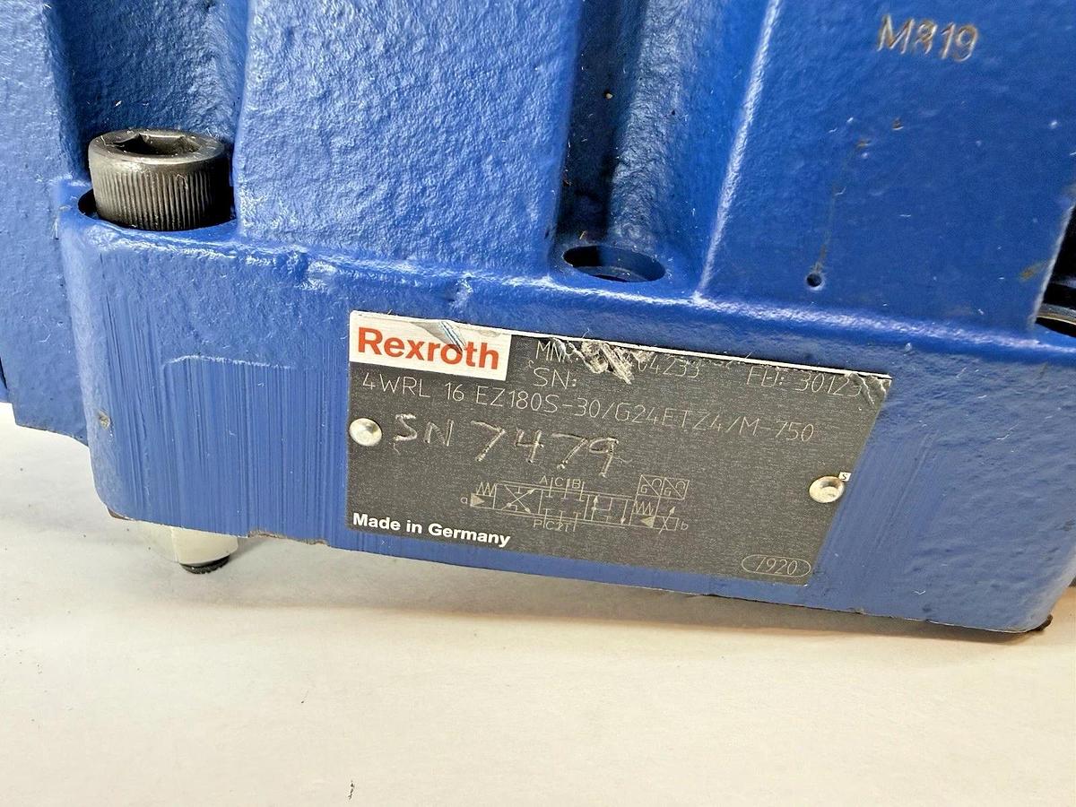 Bosch Rexroth Hydraulic Proportional Valve 4WRL-16-EZ180S-30/G24ETZ4 0811404233