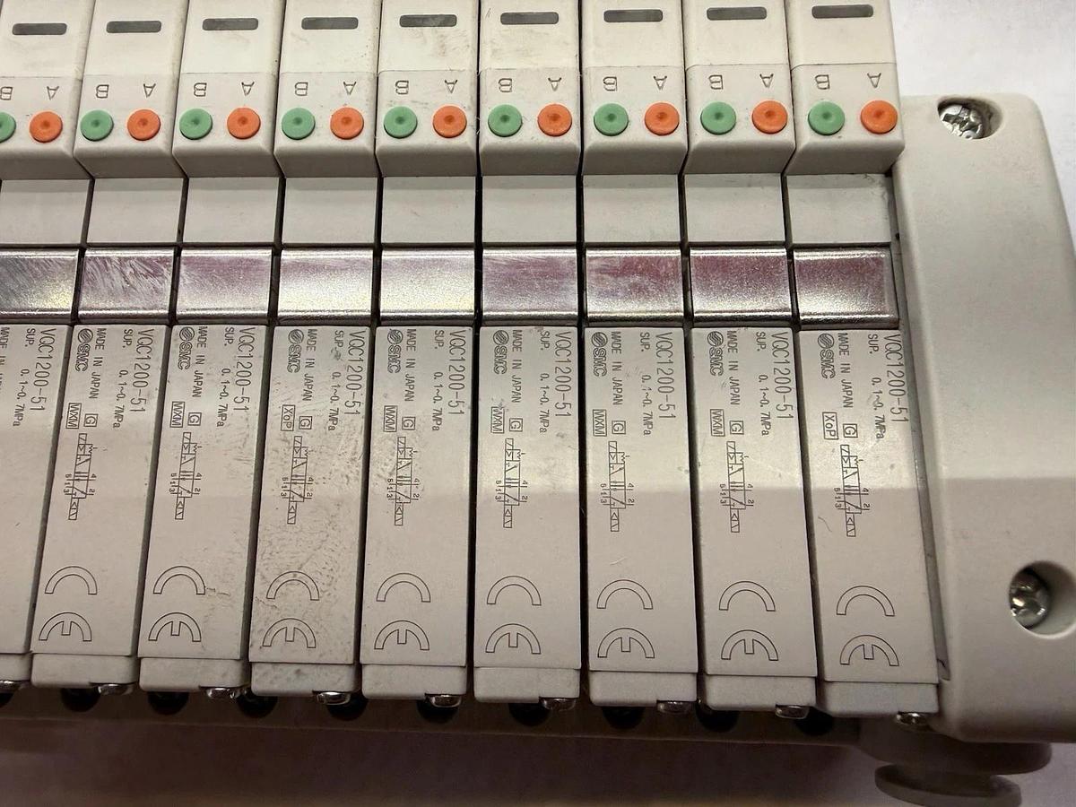 Refurbished SMC Air Valve EX600-SEC2 Serial Interface EX600-ED2 VV5QC11-12C6LD0 Vqc1200-51