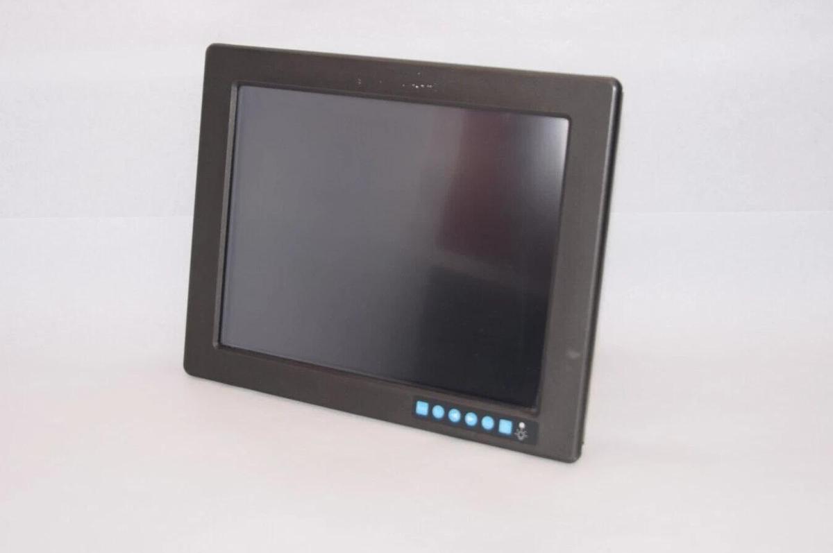 Used ADVANTECH FPM-3120G-RAE 12V 4A Touchscreen Display Monitor