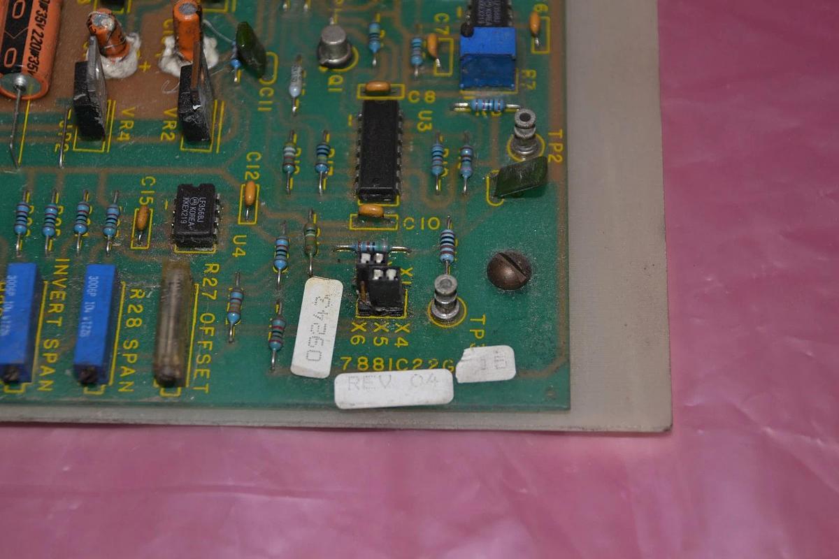 Used WESTINGHOUSE Circuit Board Card 7881C22G15 7881C22G Rev 4
