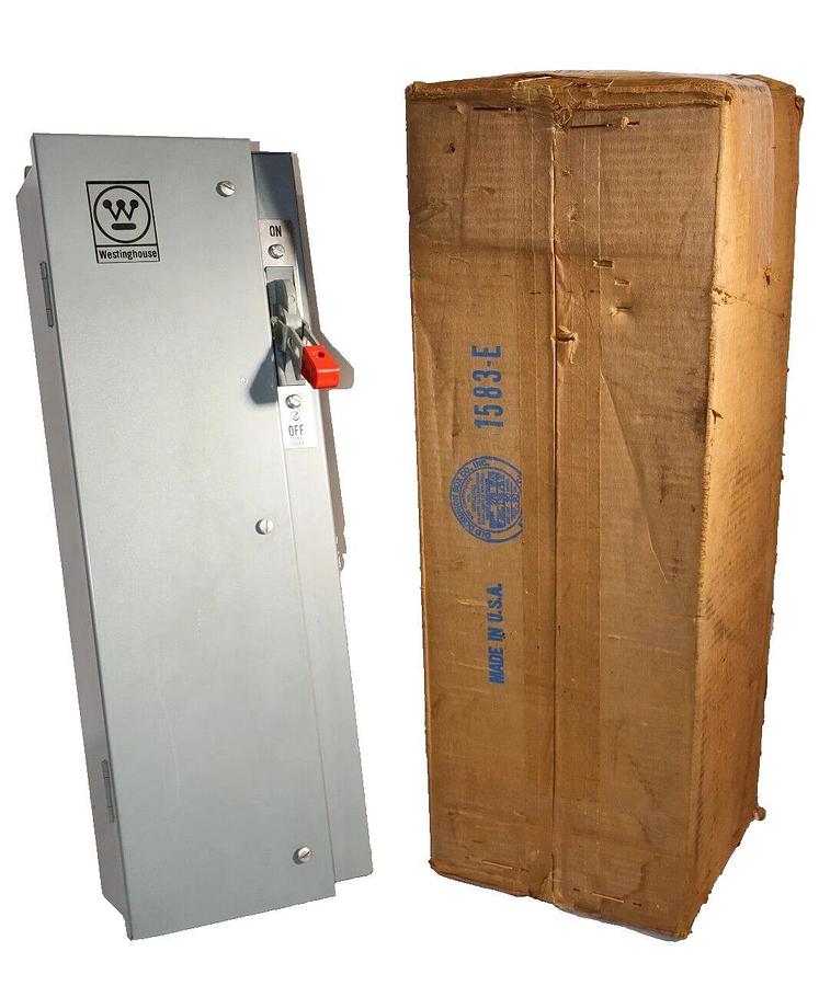 Westinghouse Motor Control Starter Disconnect Size Sz 2 A206J2MGAC 50a 25hp NOS