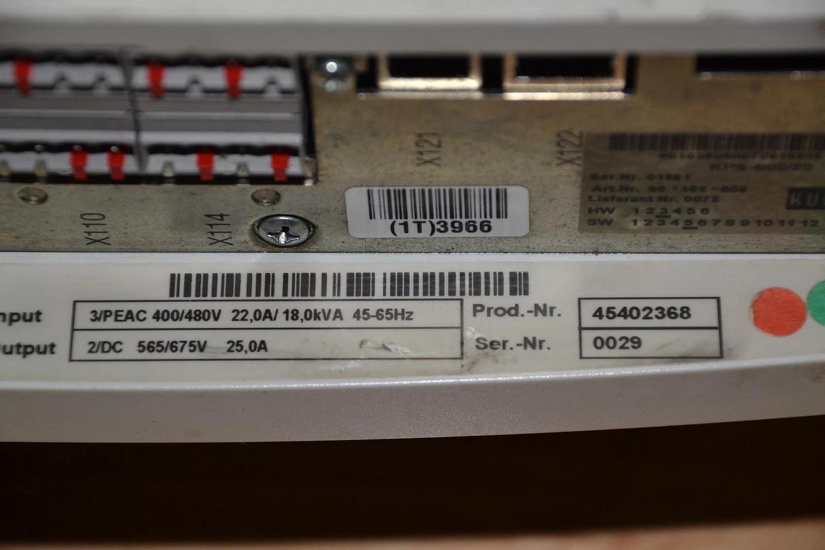 Used Lenze KUKA Servo-Drive  E93CE143I4B531 KPS-600/20