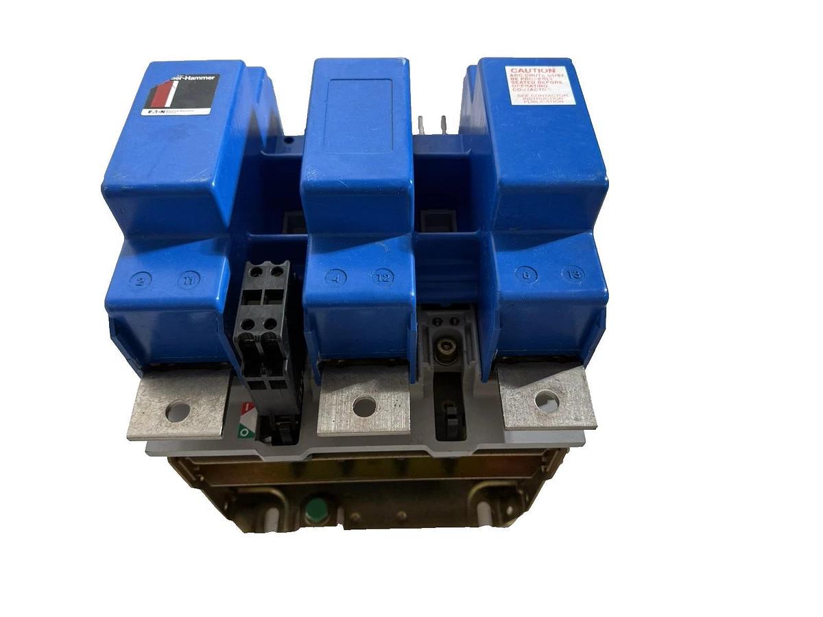 Refurbished Cutler-Hammer EATON Size Sz 6 Contactor 10-5822 Ser C1  540Amp 540A 400hp 18690