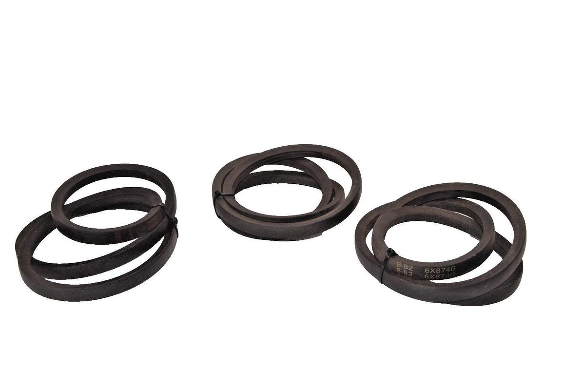 B-52 , B52 , B 52 6X874G V-Belt (New - Lot of 3)