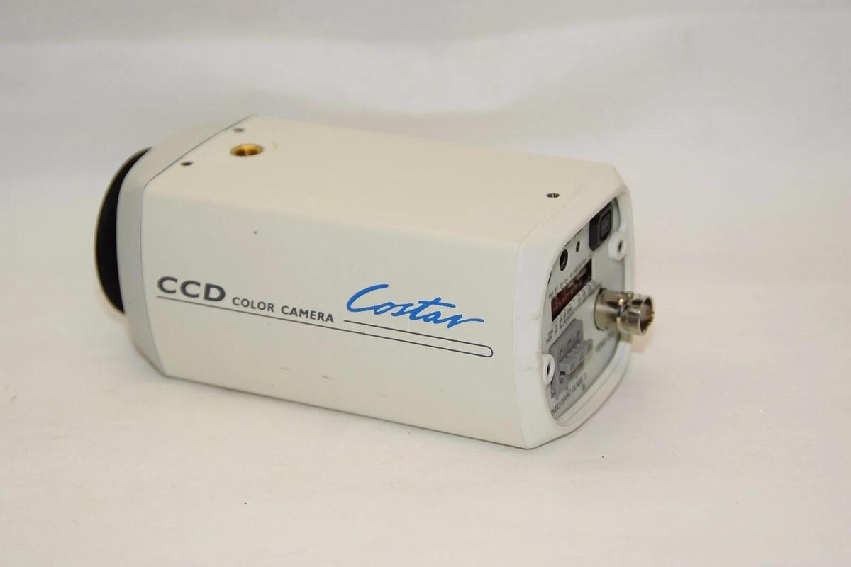 Used COSTAR CCC3500 24V 60Hz 3.2W Color CCD Security Camera