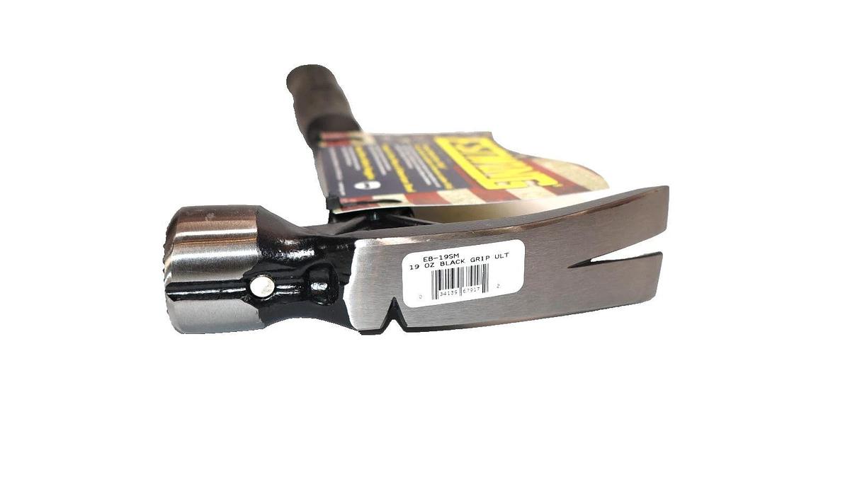 Estwing EB-19SM , EB19SM 19oz Black Grip Ultra Series Nail Hammer (New)