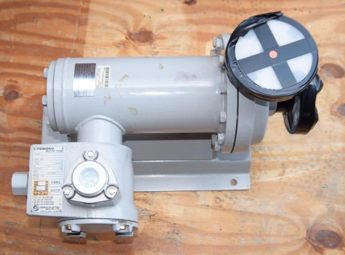 Used Teikoku Motor Pump F41-217C4DM-0405S1-AV Head: 140ft 53gal/min 3ph 460v 3.4kw