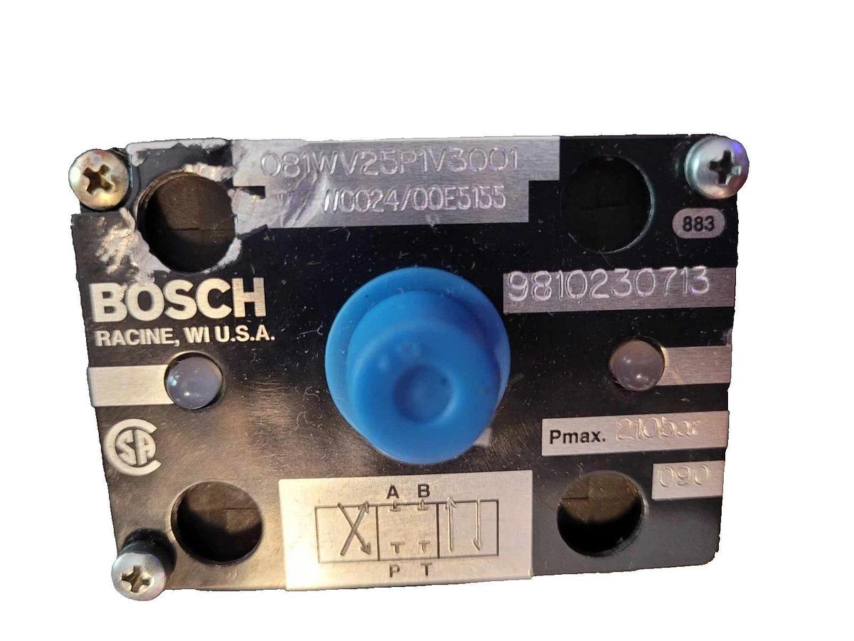 Bosch Valve 9810230713 FF1SHMH01H50 9810161089 081WV25P1V3001 C024/00E5155 NOS