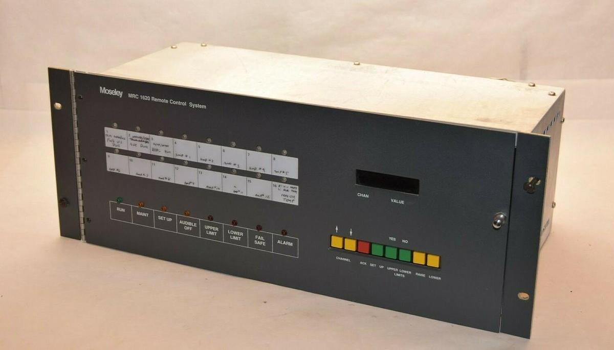 Used MOSELEY MRC-1620 MRC1620 MRC 1620 Remote Terminal Control System