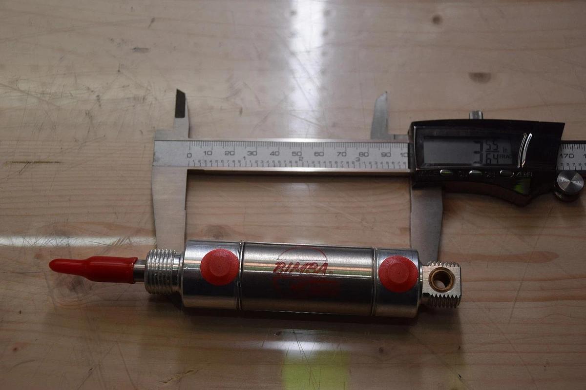 BIMBA MRS-090 5-DXPG  MRS0905DXPG 3/8" ROD 1/2" SHAFT AIR CYLINDER NEW
