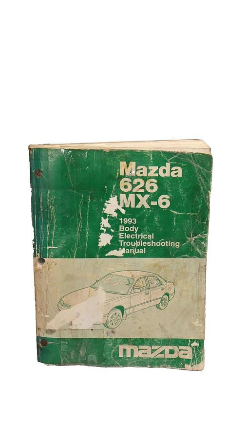 Used Mazda 626 MX-6 1993 Body Electrical Troubleshooting Manual