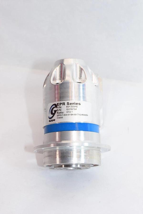 Used GAM EPR Rt Angle Gear Reducer 10:1 80130046 EPR-F-064-010H-M1716-H0000-C0000