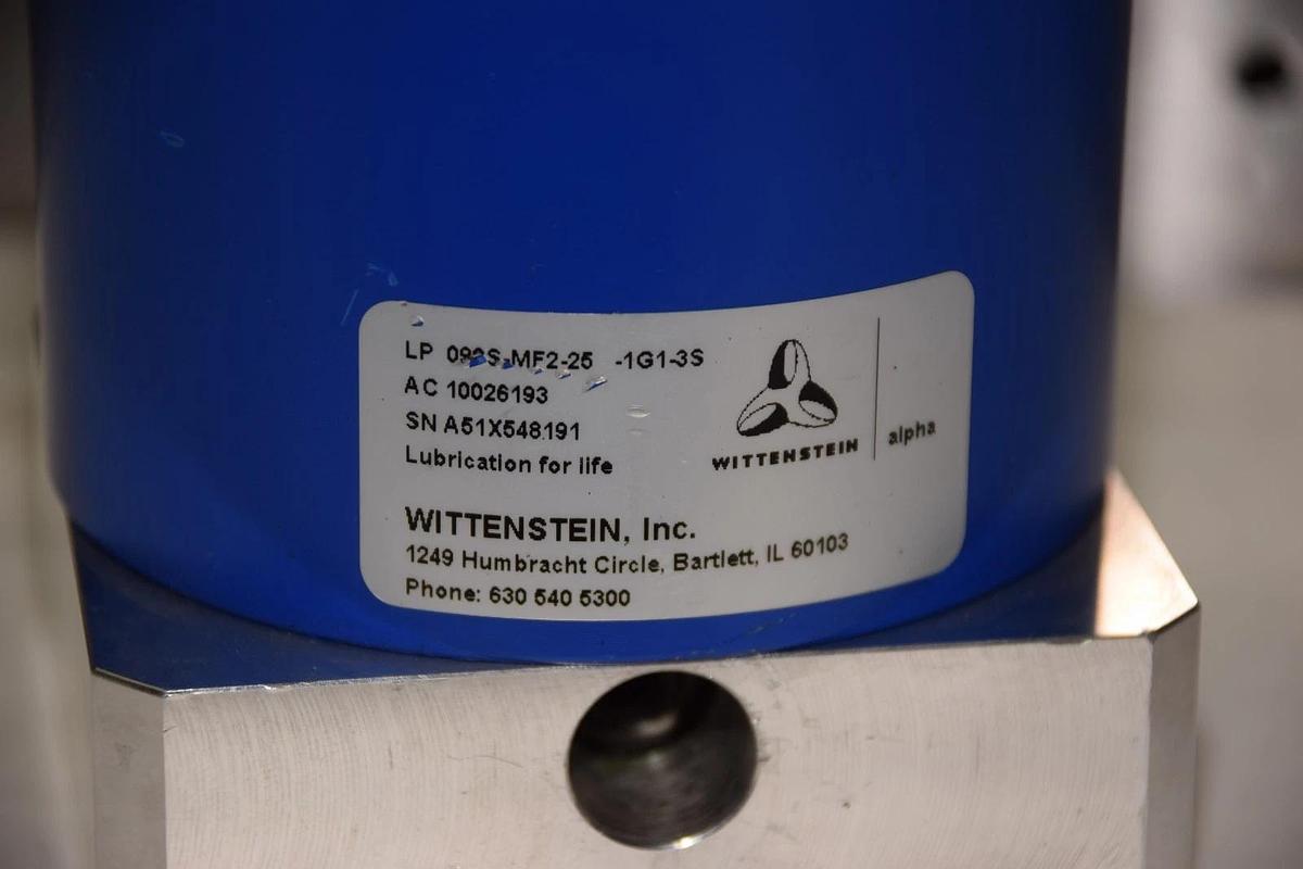 WITTENSTEIN LP090S-MF2-25-1G1-3S PLANETARY GEAR, LP 090S-MF2-25-1G1-3S
