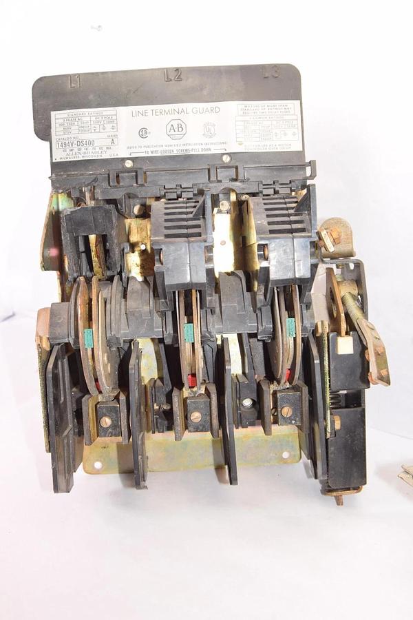 Used ALLEN BRADLEY 1494V-DS400 Series A 400A 600V Disconnect Switch *As-is*