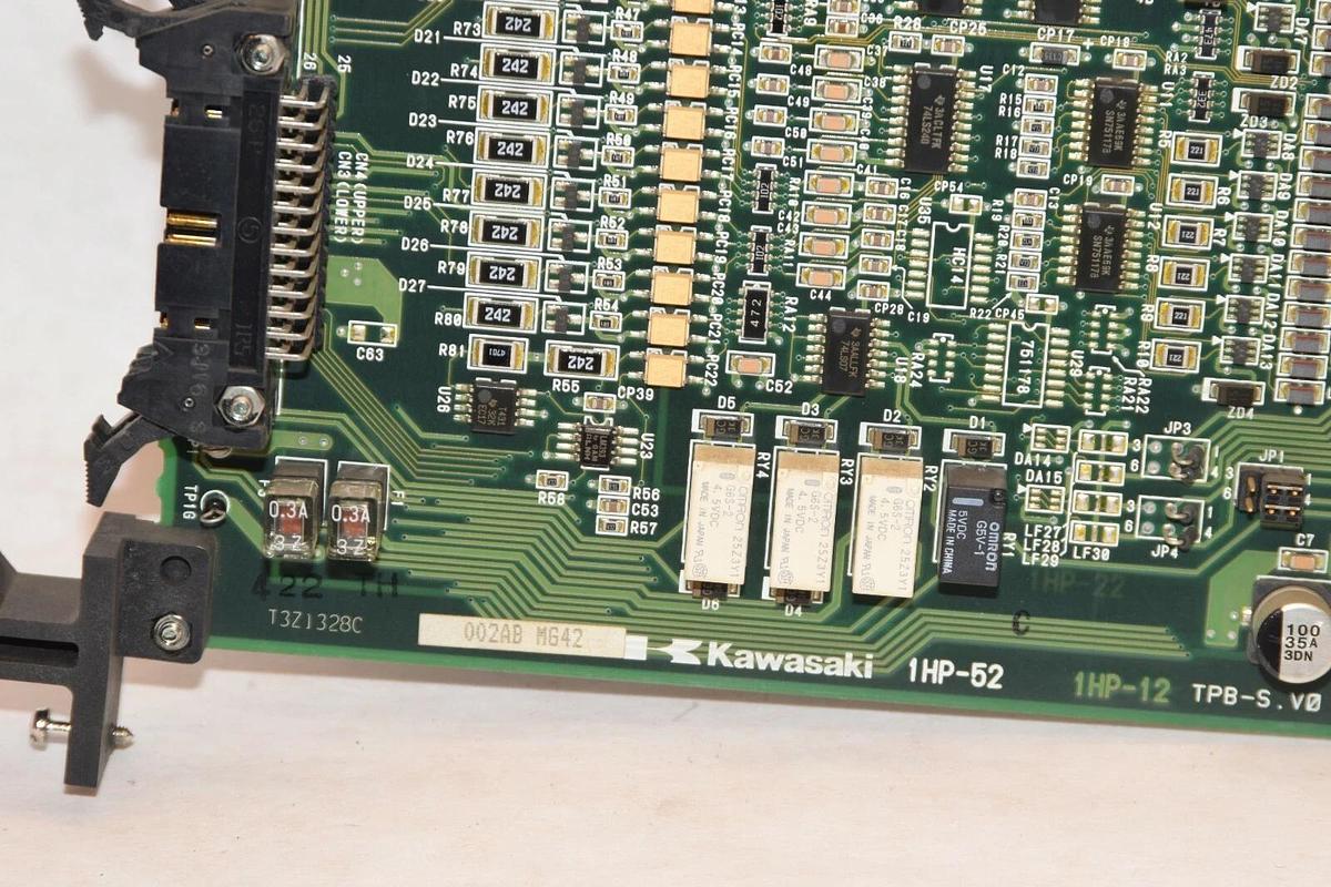 Used KAWASAKI 50999-1692R23 1HP-52 1HP52 Interface Circuit Board