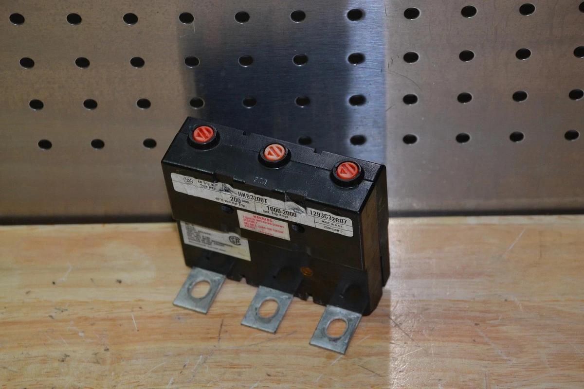 Used WESTINGHOUSE HKB3200T 200 A Amp 200A 1000-2000 INSTANT TRIP AMP