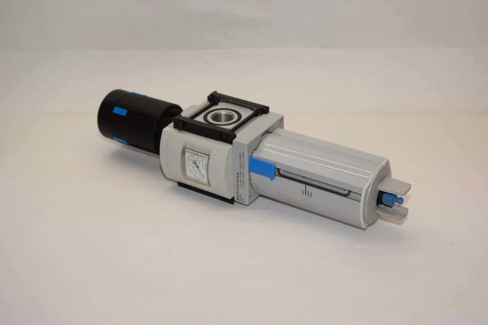 Used FESTO MS6-LFR-1/2-D7-E-U-M-AS 12/20Bar 180/300psi Filter Regulator