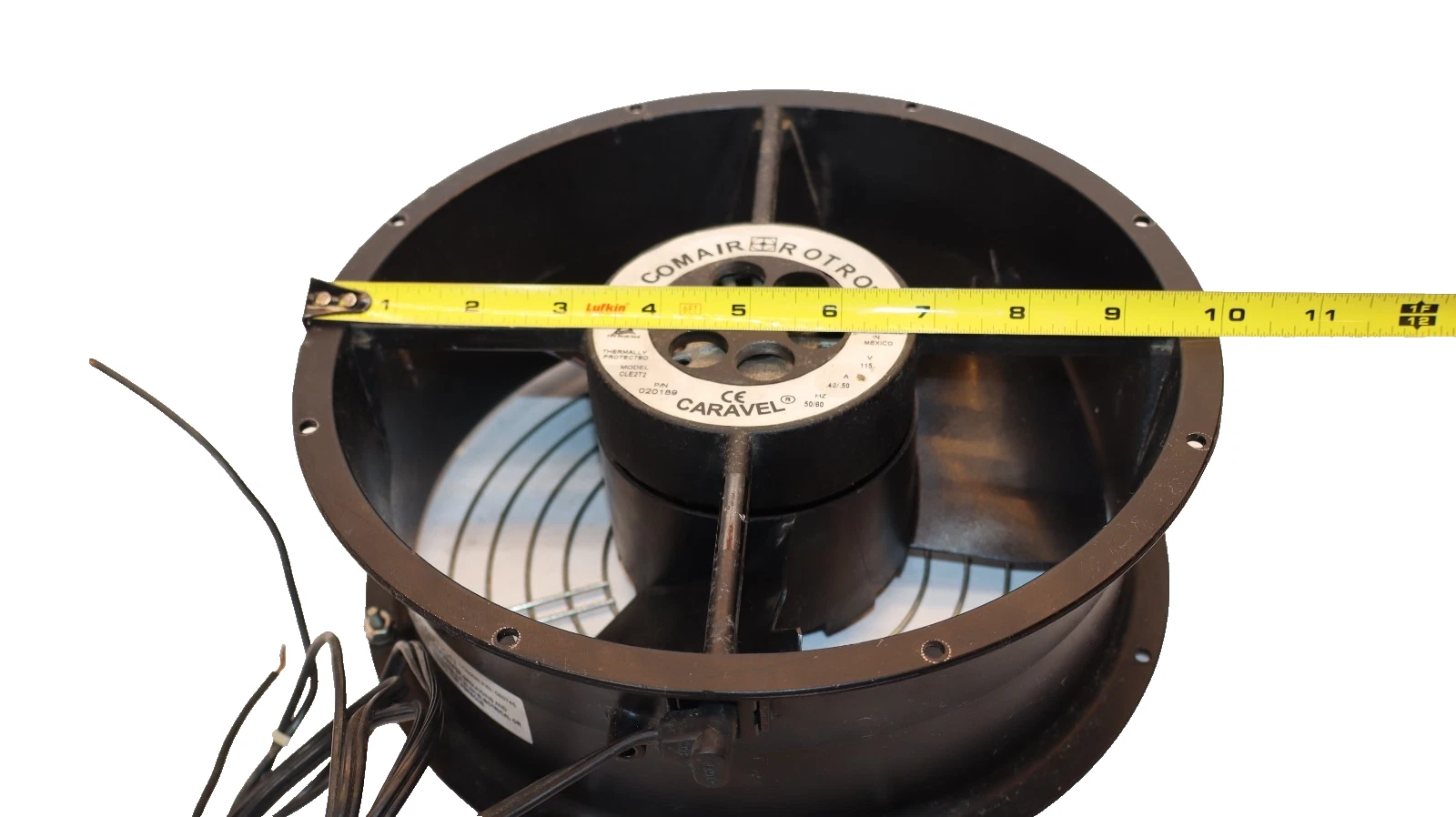 Comair Rotron Fan Caraval CLE2T2 020189 50/60HP 115V Thermally Protected