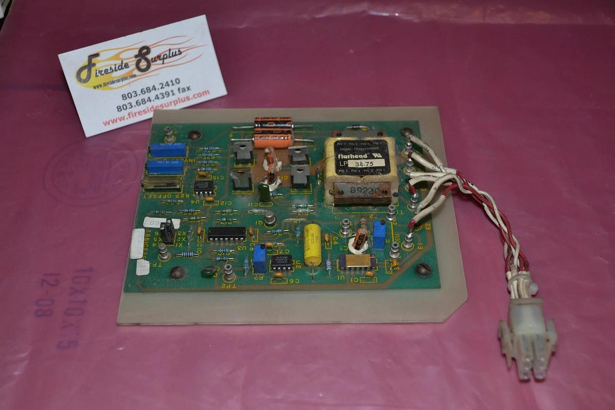 Used WESTINGHOUSE Circuit Board Card 7881C22G15 7881C22G Rev 4