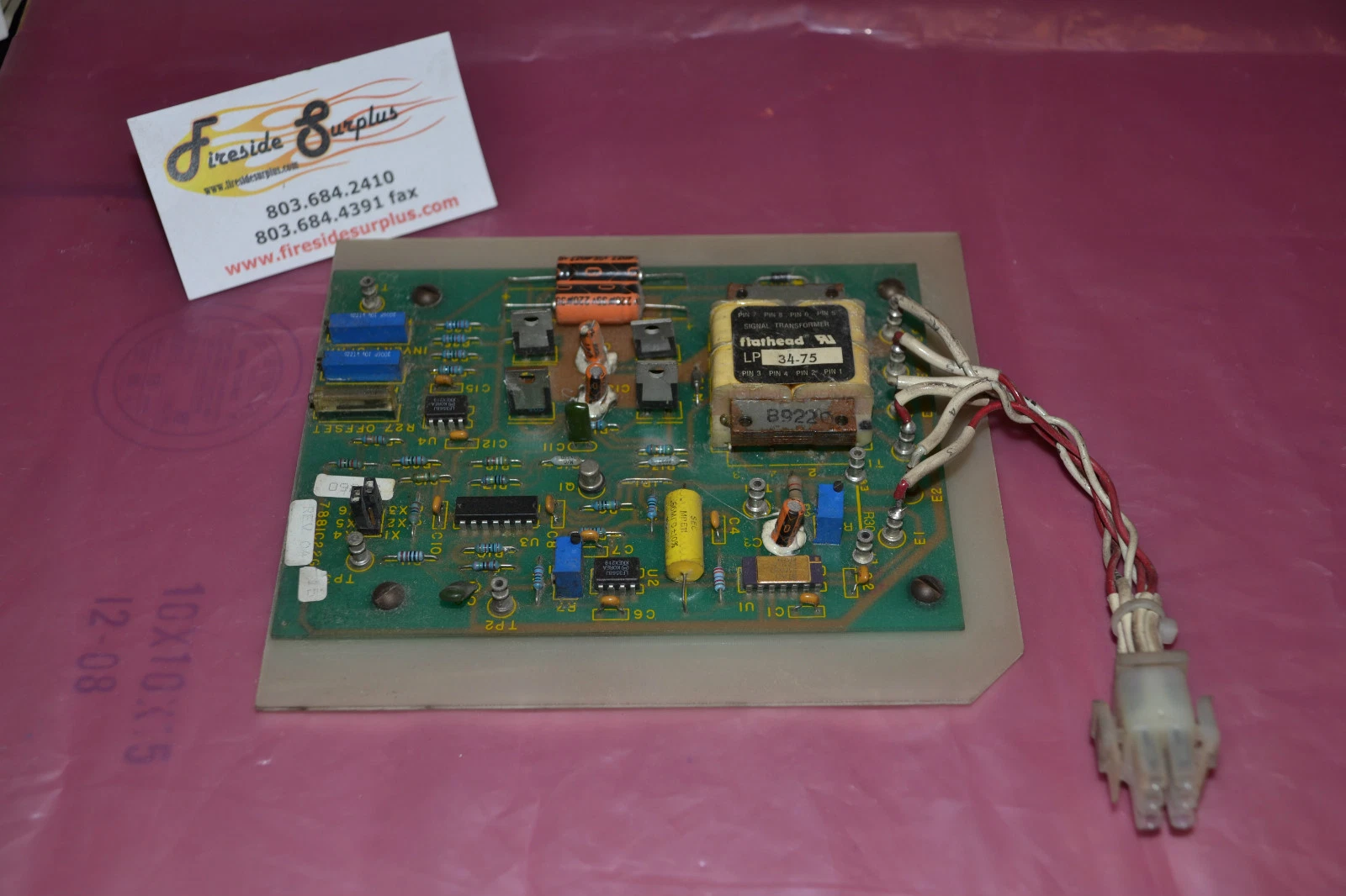 Used WESTINGHOUSE Circuit Board Card 7881C22G15 7881C22G Rev 4