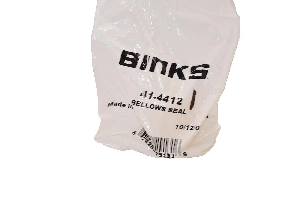 (NEW) BINKS 41-4412 , 414412 Bellows Seal