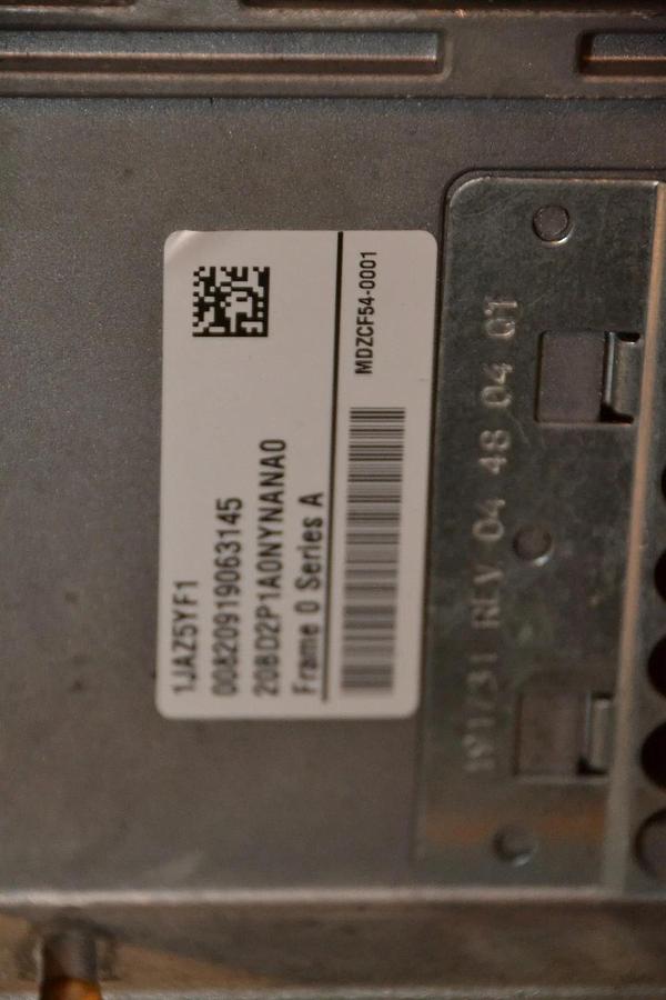 Used ALLEN BRADLEY 20B D 2P1 A 0 NYNANA0 20BD2P1A0NYNANA0  1HP  AC DRIVE