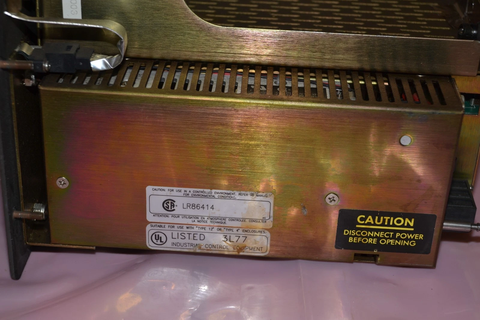 Used EATON 92-00657-04 IDT PANELMATE 2000 COLOR INTERFACE MODULE & FRONT COVER 1PH