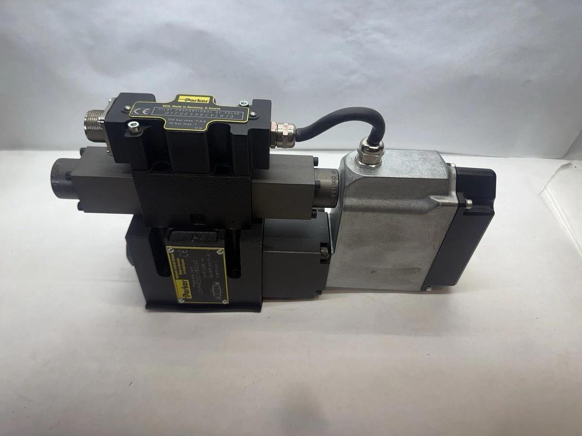 Parker Servo Valve Proportional Hydraulic D1FVE50BCVLB30 D31FHE02C1VB0040 (New)