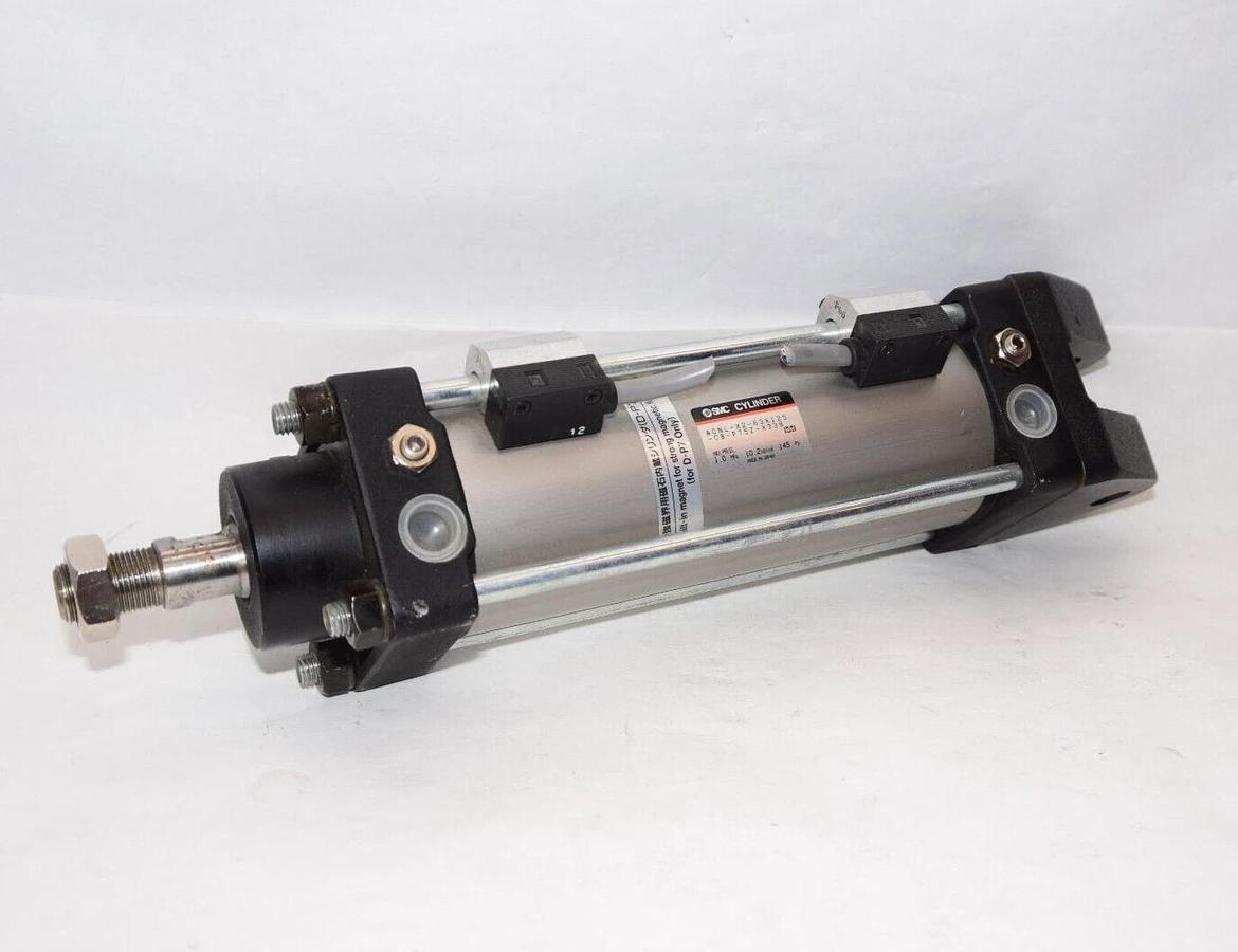 Used SMC ACNL-X2-63X125-CB-P75Z-X338 1.0MPa 145psi Air Cylinder