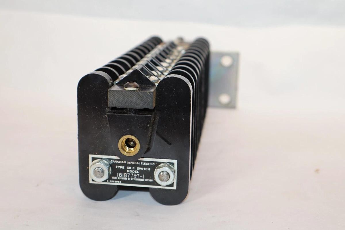 (NEW) CANADIAN GENERAL ELECTRIC 161B7757-1 , Type SB-1 Rotary Instrument Switch