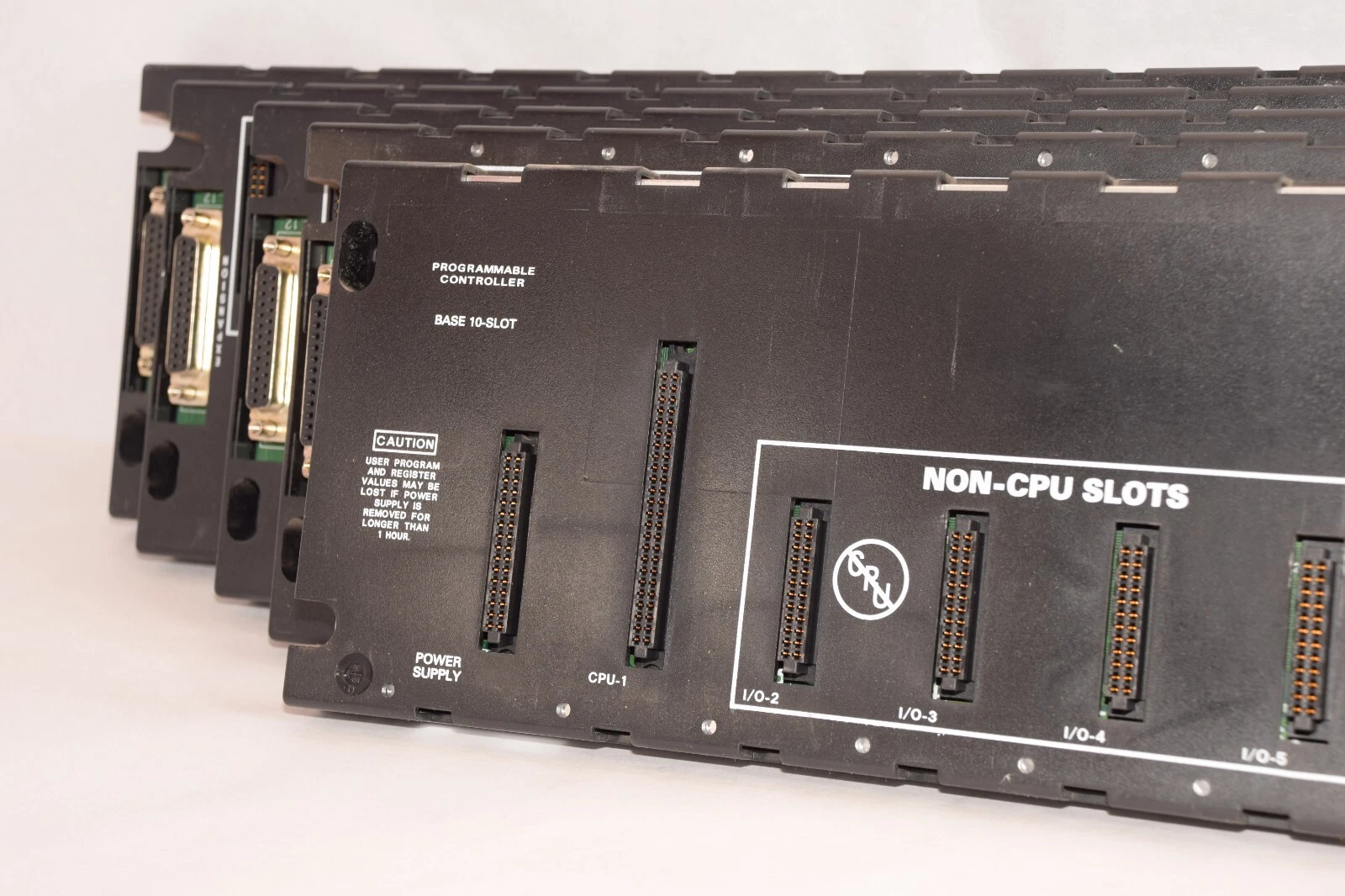 Used (Lot of 5) GE FANUC / ALSTOM IC693CHS391N 10-Slot Expansion Rack