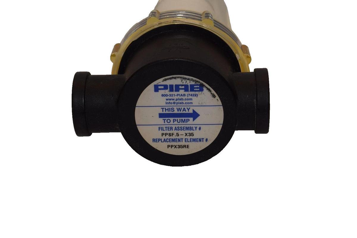 Piab PPX35RE , PPSF.5-X35 Filter Assembly With Filter Element (New)