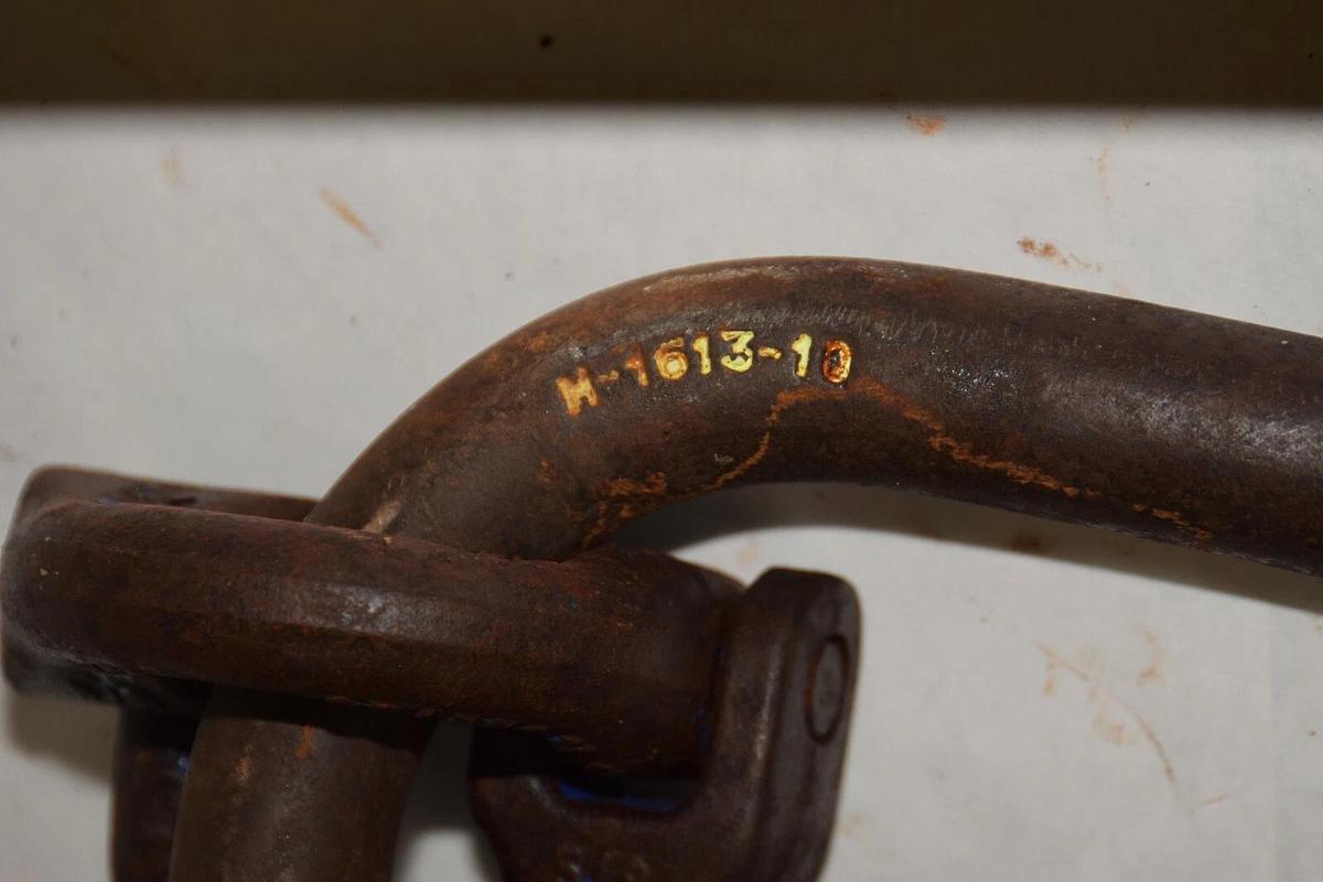 Used Cartec 5/8" CBX16 16-10 CLX16 5/8" Chain Lifting Sling 1" Master Link M-1613-10