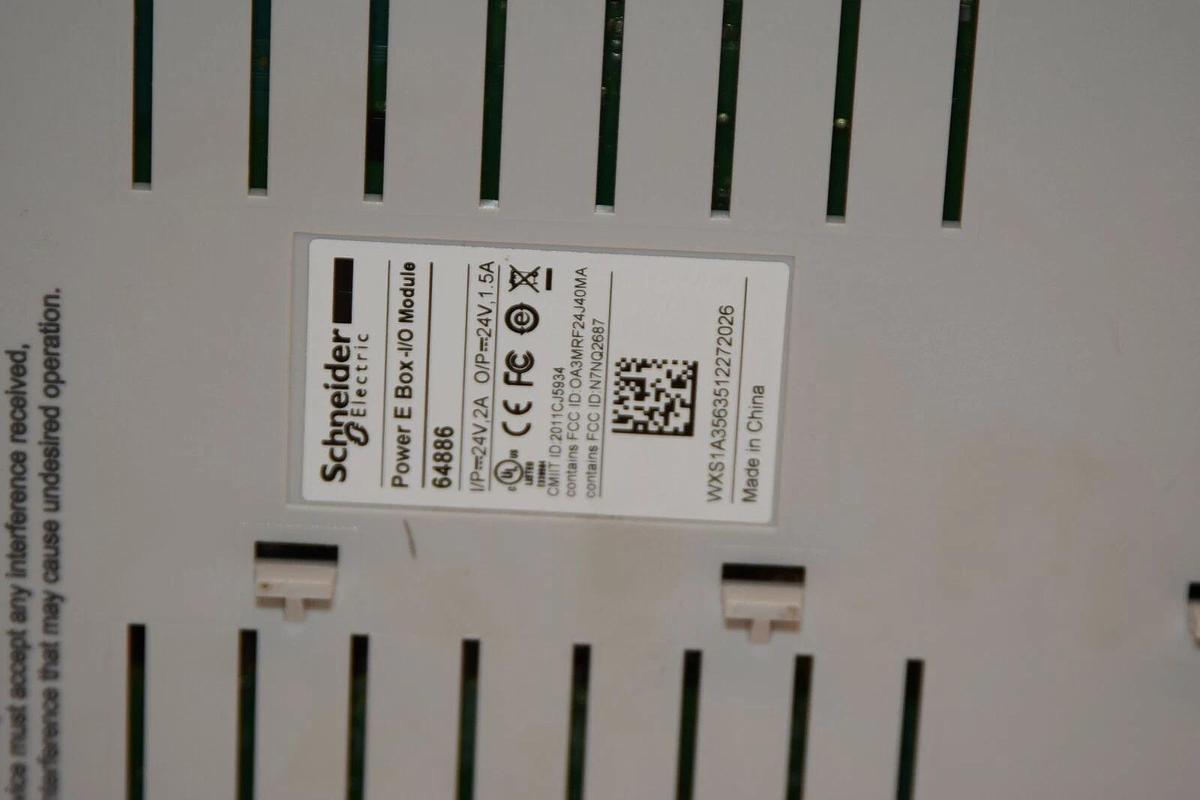 Used Schneider Electric 64886 Power E Box I/o Module