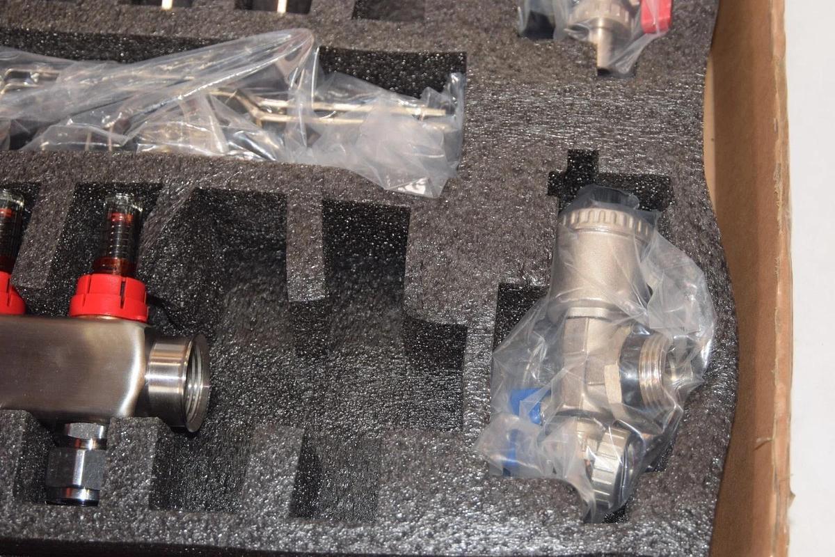 (NEW) WISEWATER 2 Loop Pex/Radiant Heat Manifold