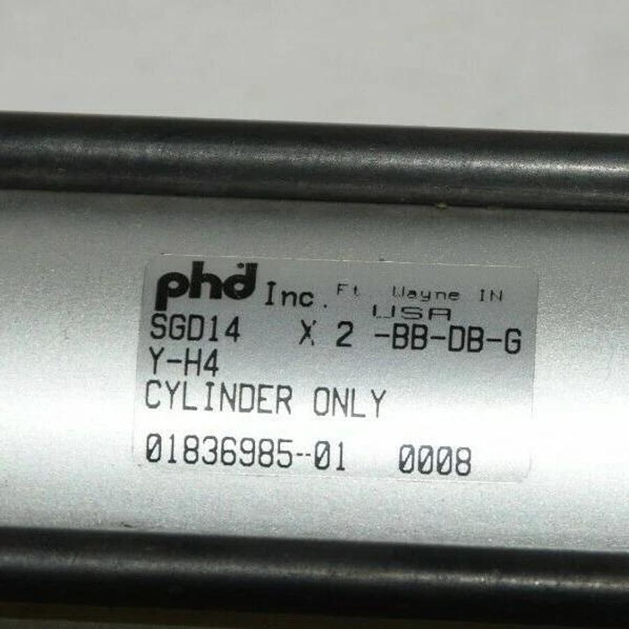 (NEW) PHD SGD14X2-BB-DB-GY SGD14X2-BB-DB-GY-H4 Pneumatic Slide & Cylinder