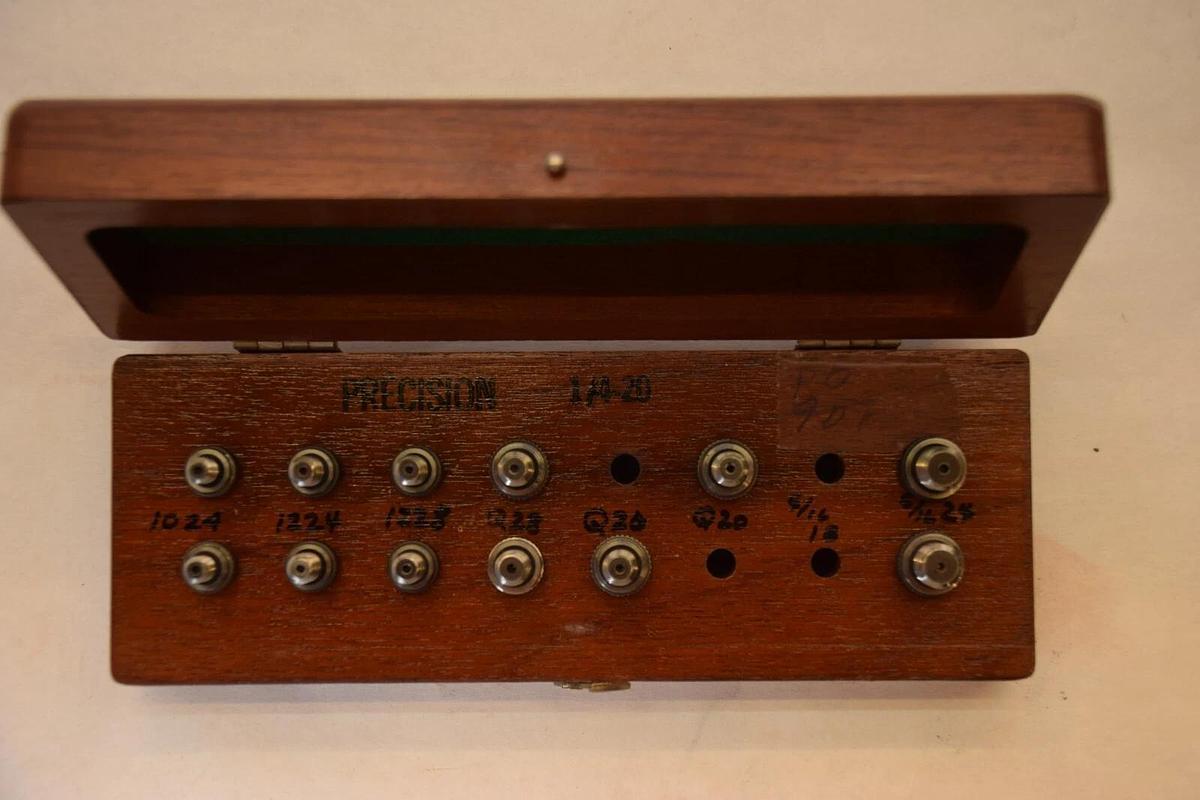 Used (Lot) JO-PLUGS Spencer Precision 1/4-20 & 8-32 Threaded Hole Machinist Tool READ