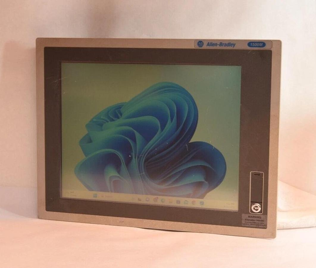 Used Allen Bradley Monitor Display Screen 6186M-15PTX 6186M15PTX 1500m Ser. G