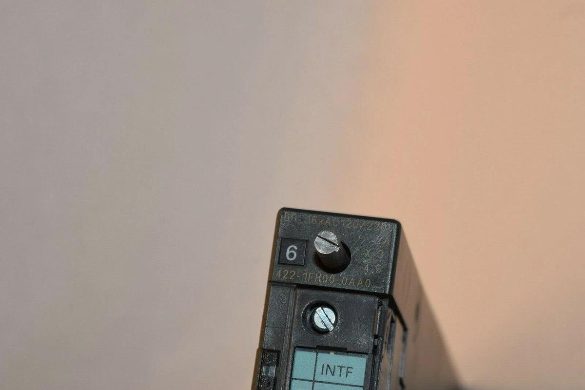 Used SIEMENS 6ES7 422-1FH00-0AA0 16PT 2A Simatic S7-400 Digtial Output Module