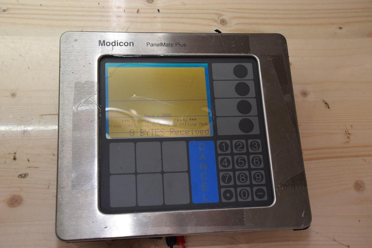 Used MODICON AEG MM-PM10-20S 92-00759-01 PanelMate Plus